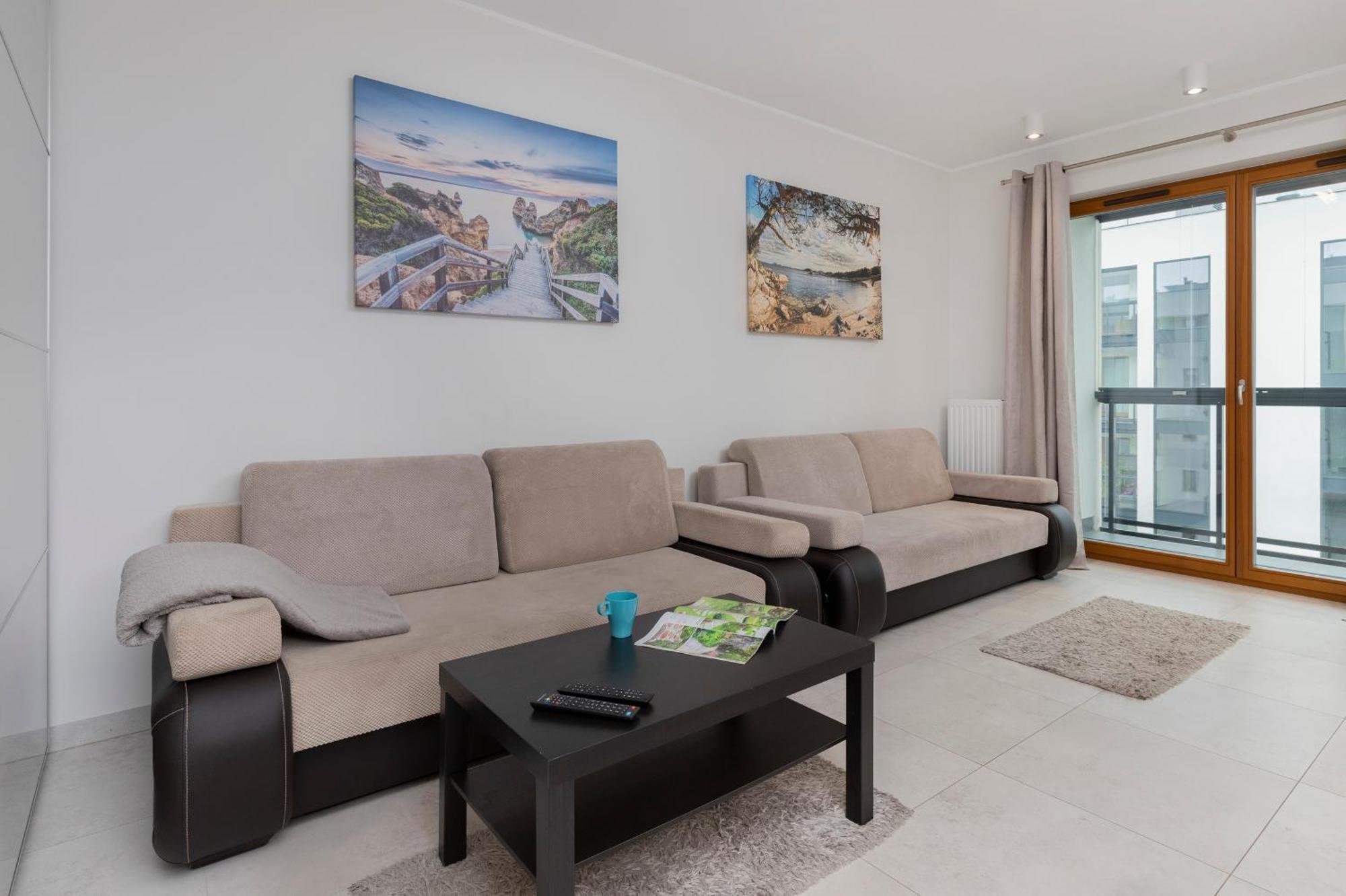 Apartament Z Widokiem Na Morze Obok Parku Millenium W Gdansku By Noclegi Renters Esterno foto